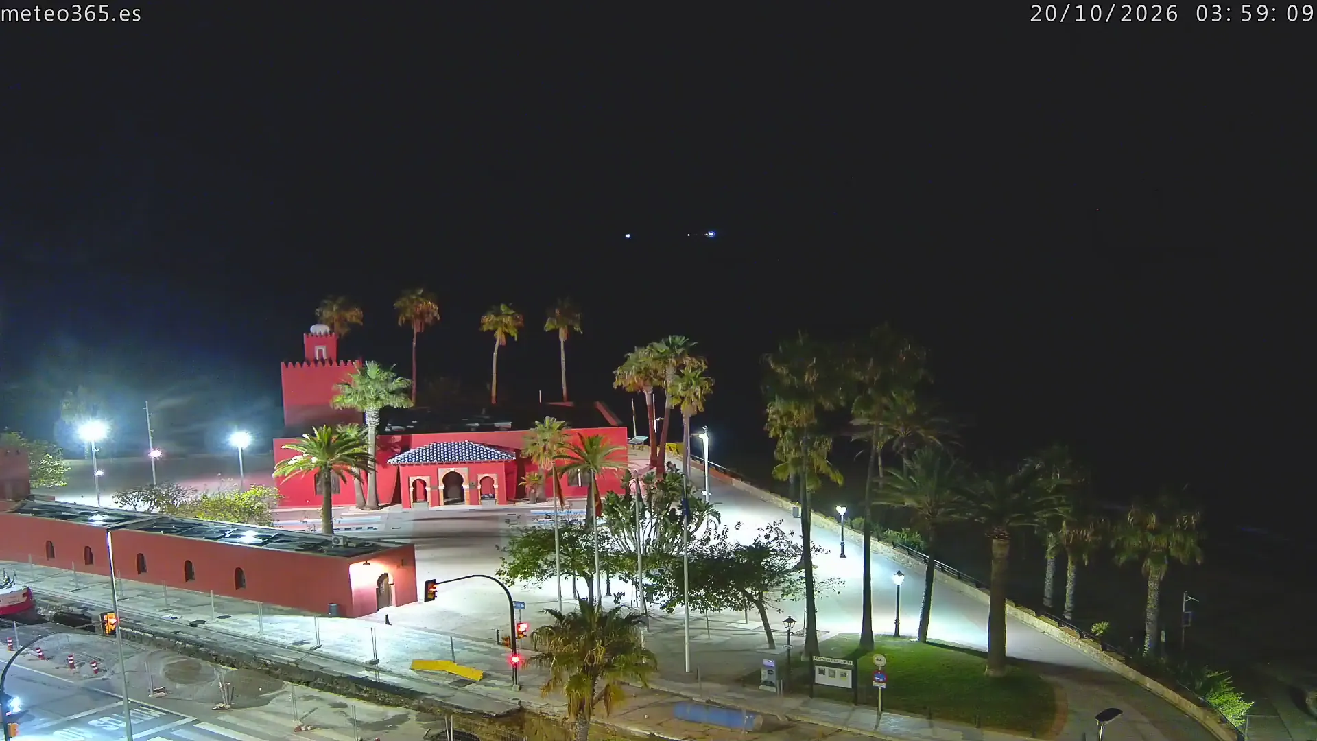 Benalmádena – Castillo Bil-Bil – Live Costa del Sol: Det moriska slottet Bil-Bil vid strandpromenaden.