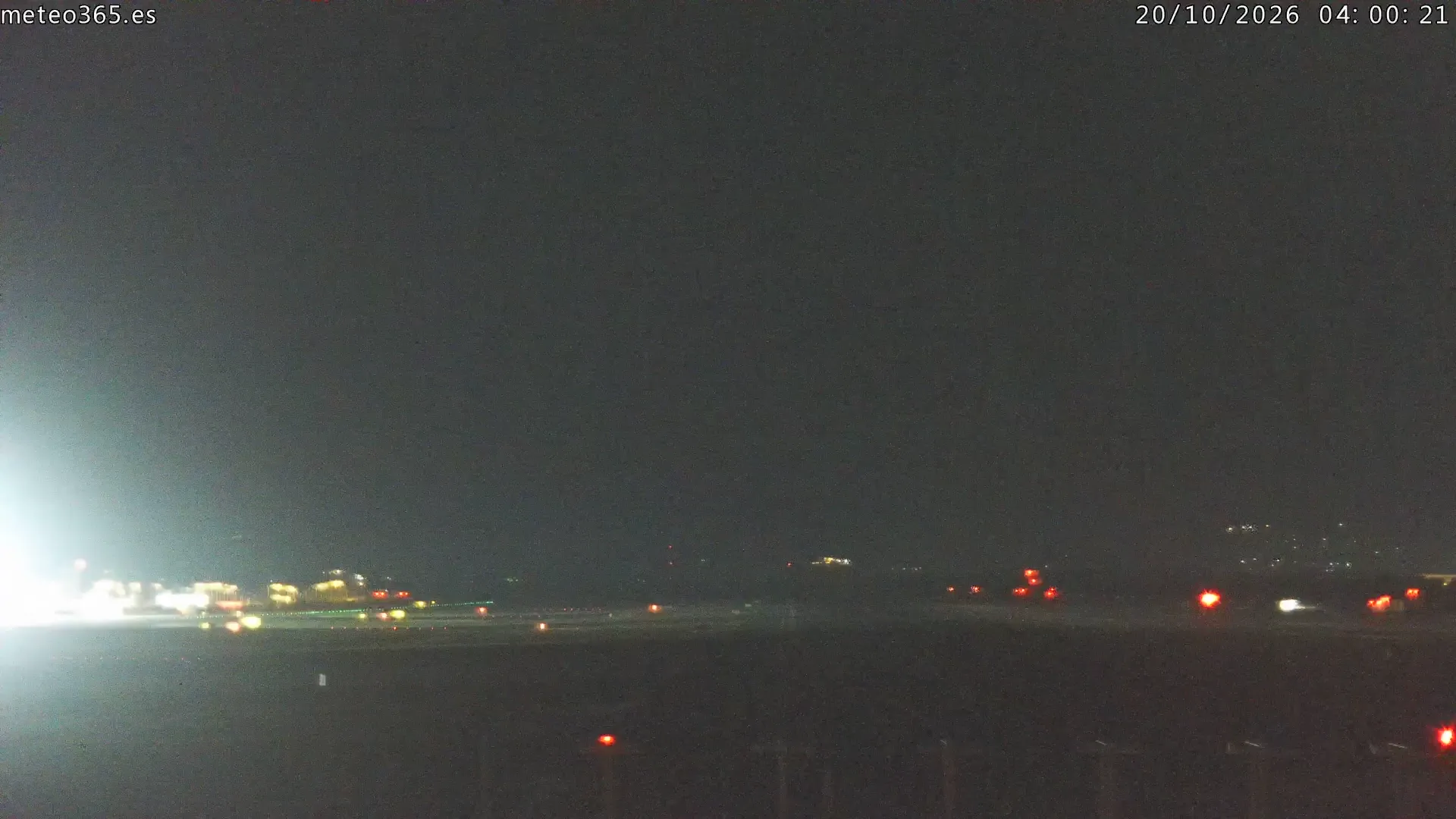 Málaga flygplats – Live Málaga stad: Start- och landningsbanan på Málaga–Costa del Sol.