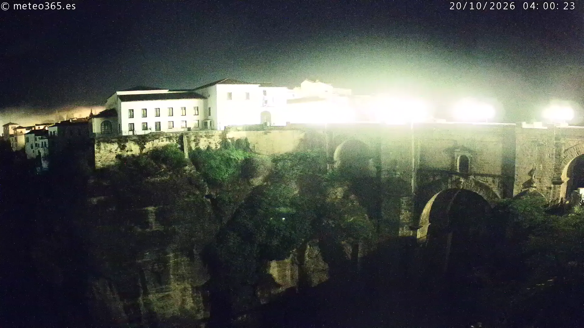 Ronda – Puente Nuevo – Live Inlandet: Bron Puente Nuevo och ravinen El Tajo i Ronda.
